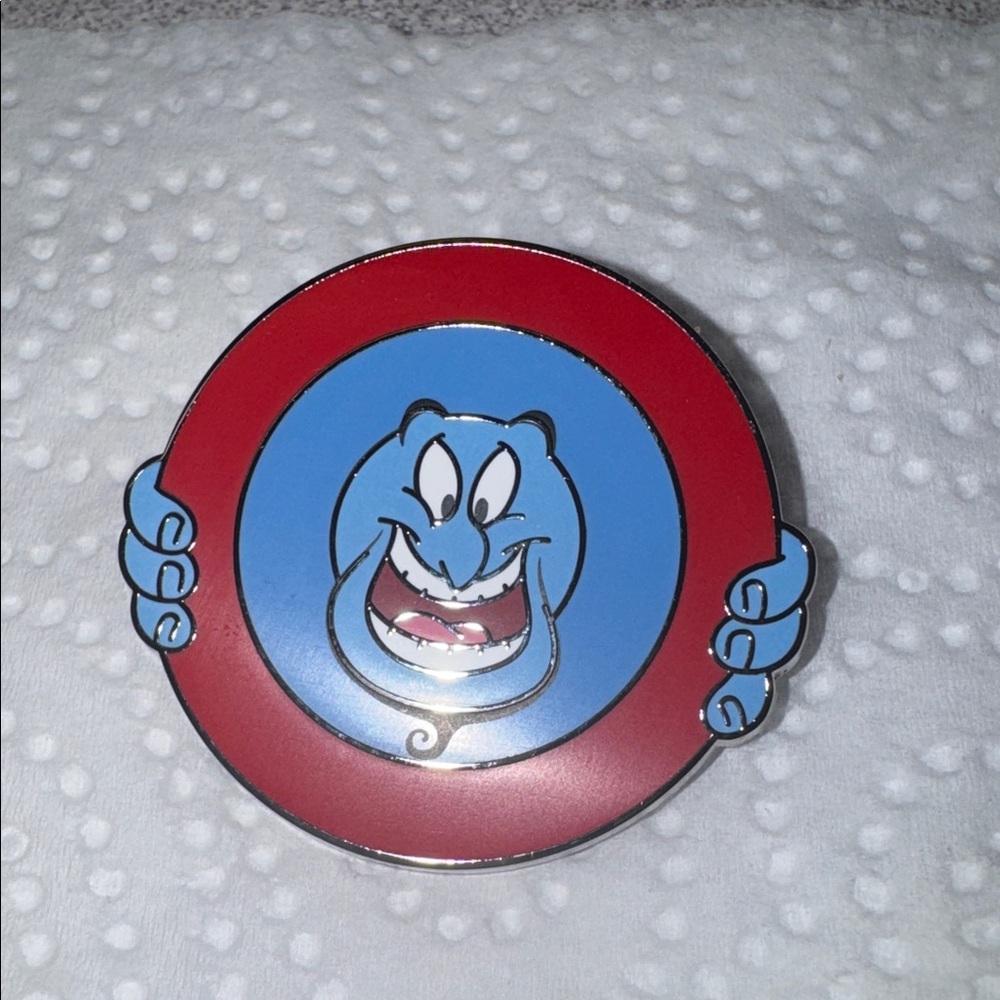 Disney Magical Marksmen Mystery Pin Genie from the movie Aladdin Diamond Back